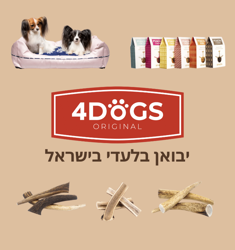 יבואן בלעדי של קרן אייל טבעית לכלבים בישראל